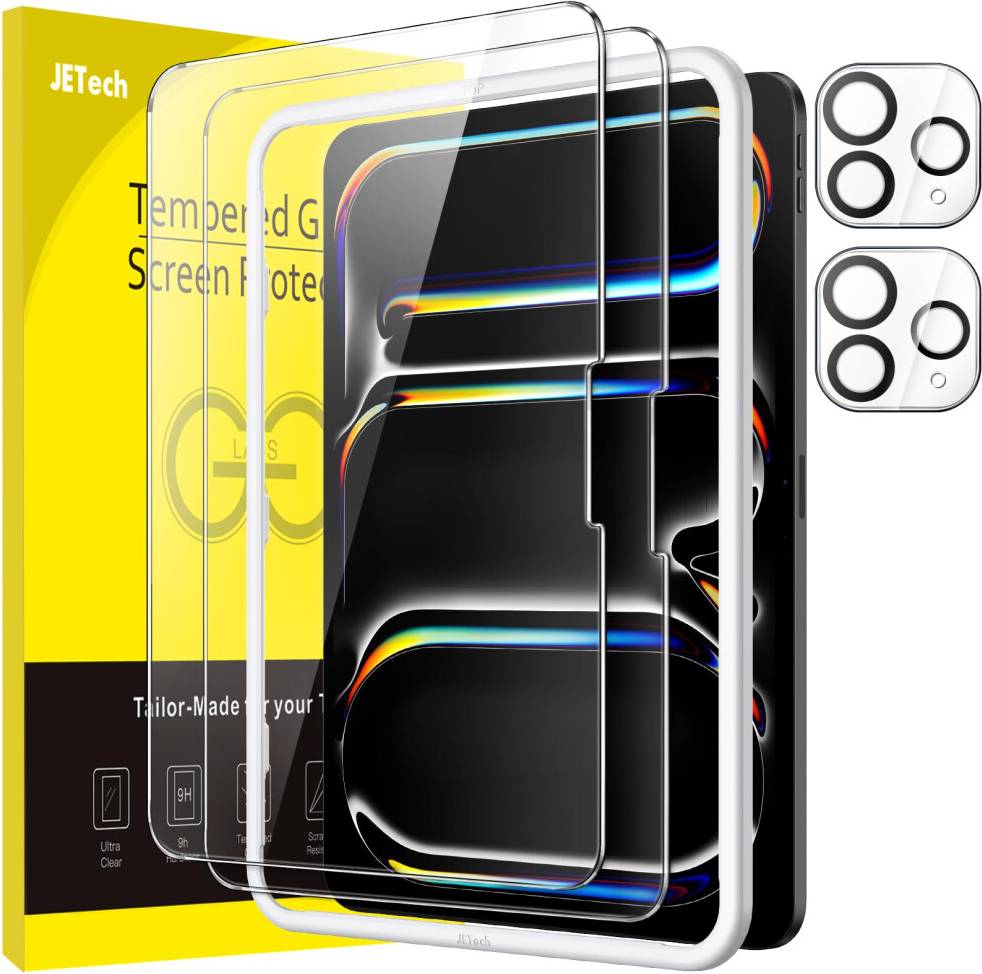 JeTech Screen Protector for iPad Pro 13-Inch M4