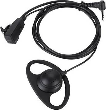 2.5mm Plug D Type Security Earhook Headset