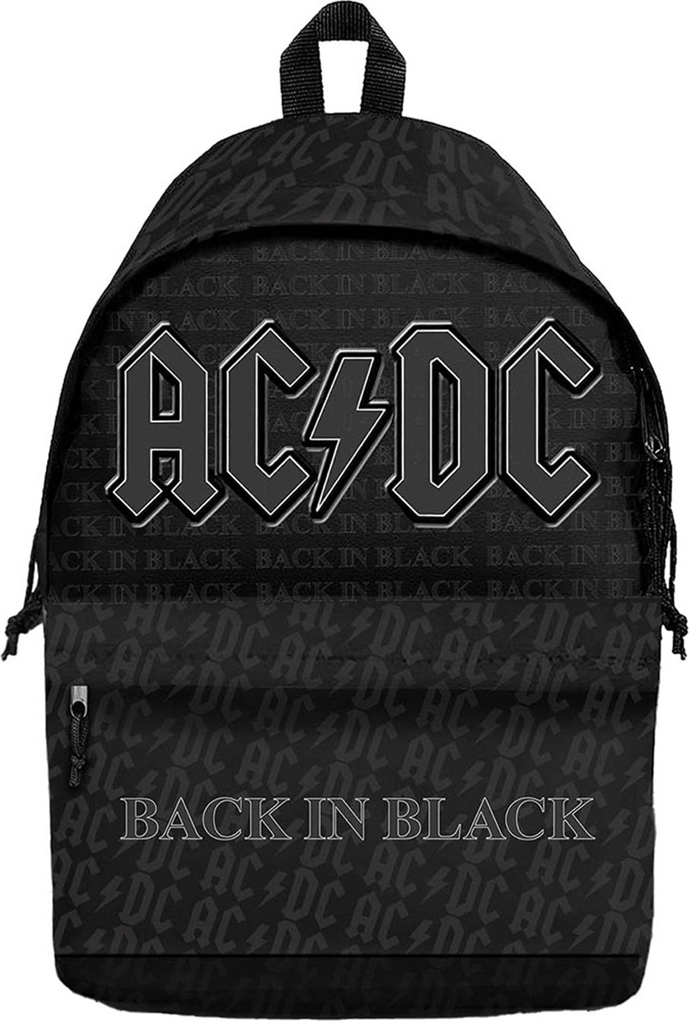 Back Daypack Backpack - Black