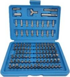 Weber Bits Set 100 Pieces 1/4 In Storage Box WT8633 Bit Screwdriver