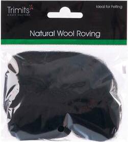 Natural 100% Wool Roving For Needle Felting 10g