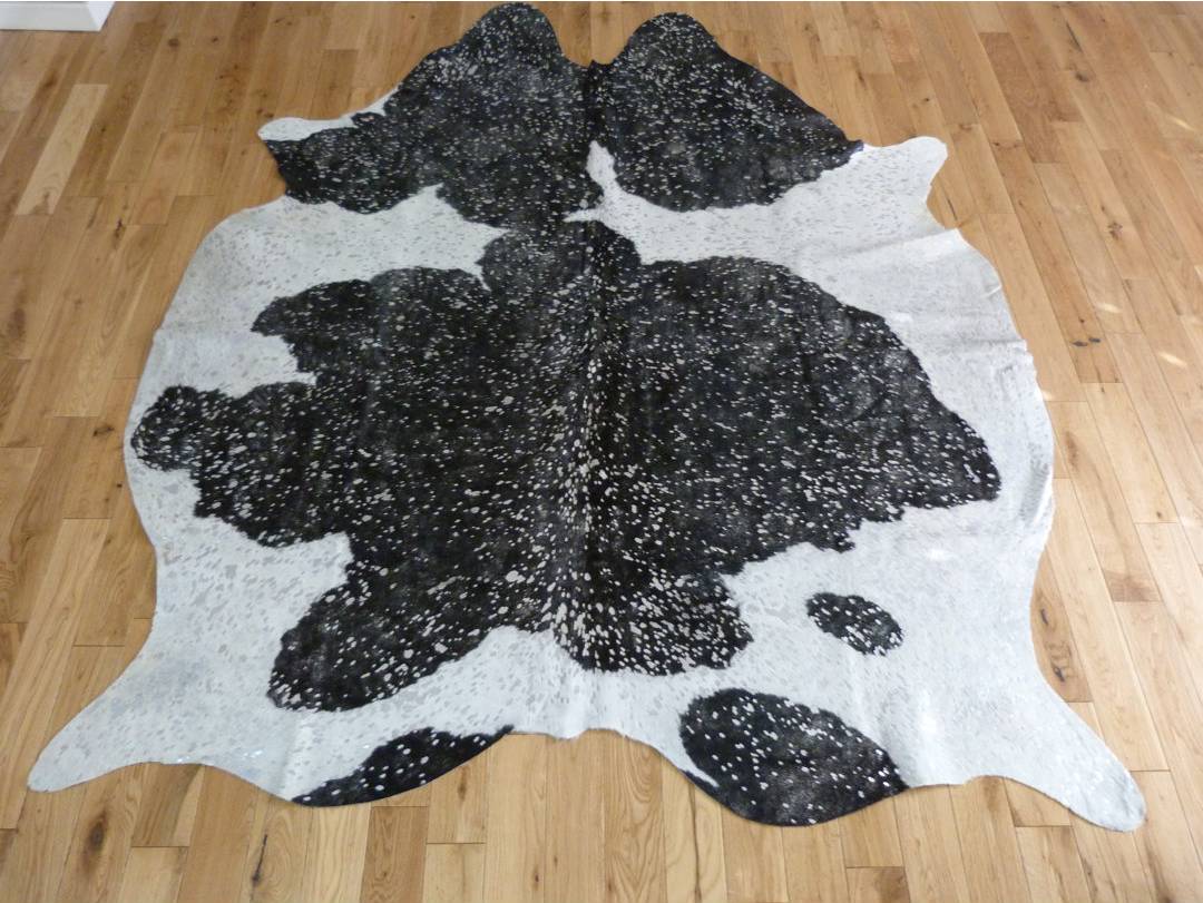 Natur Pur Decatur And White Metallic Rug Black