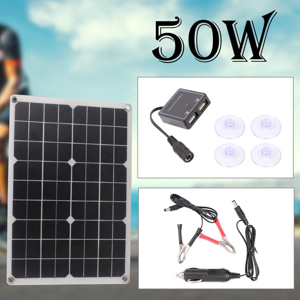 50W Flexible Solar Panel Controller Kit