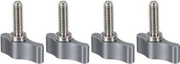 Uxcell Threading Rotating Knob 4pcs T Type M5