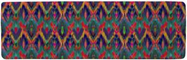 Benjamin Tate Design Abstract Ethnic Ikat Rug