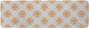 Orange Ravishing Boho Chic Runner Rug 67cm x 230cm