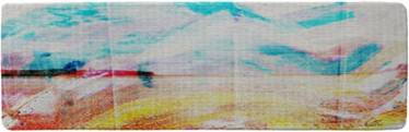 Beach View Cliffs Runner Rug 67cm x 230cm Natural