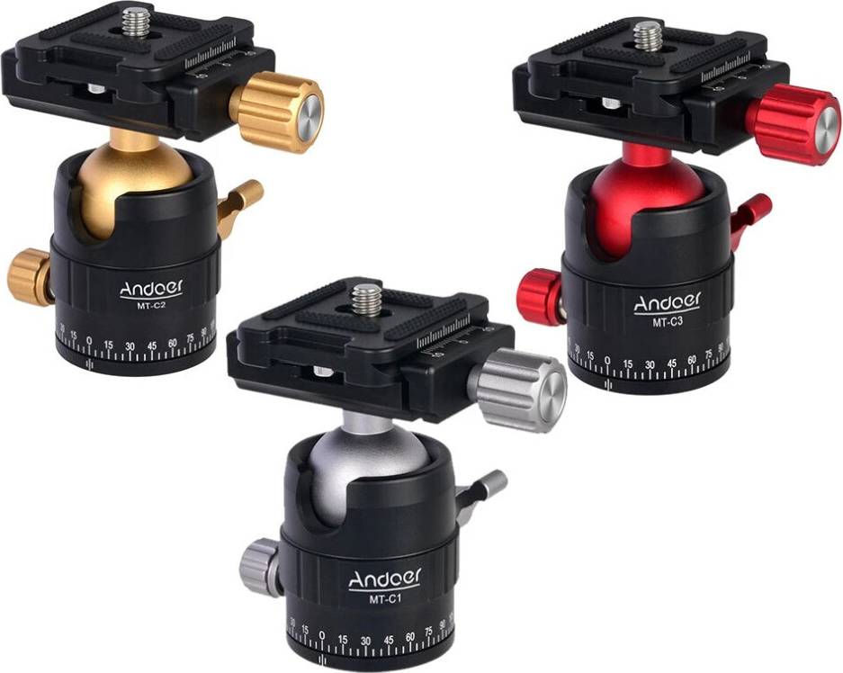 Panoramic Tripod Ball Head Adapter 360 Rotation