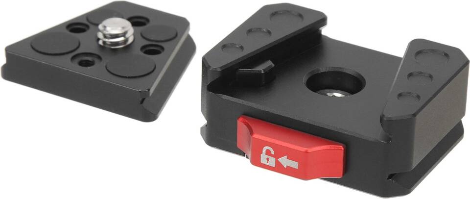 Tripod V Lock Plate 1/4 Inch Positioning