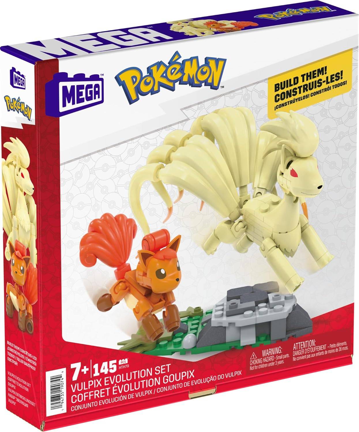 Pokemon mega evolution Mega Pokemon Vulpix Evolution Set