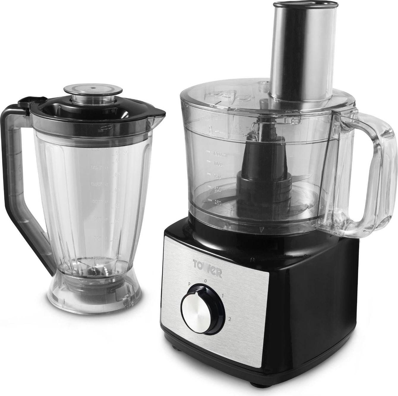 Tower T18008BLK Multi-Function Food Processor