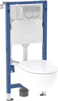 Geberit Selnova Rimless Shrouded Wall Hung Pan