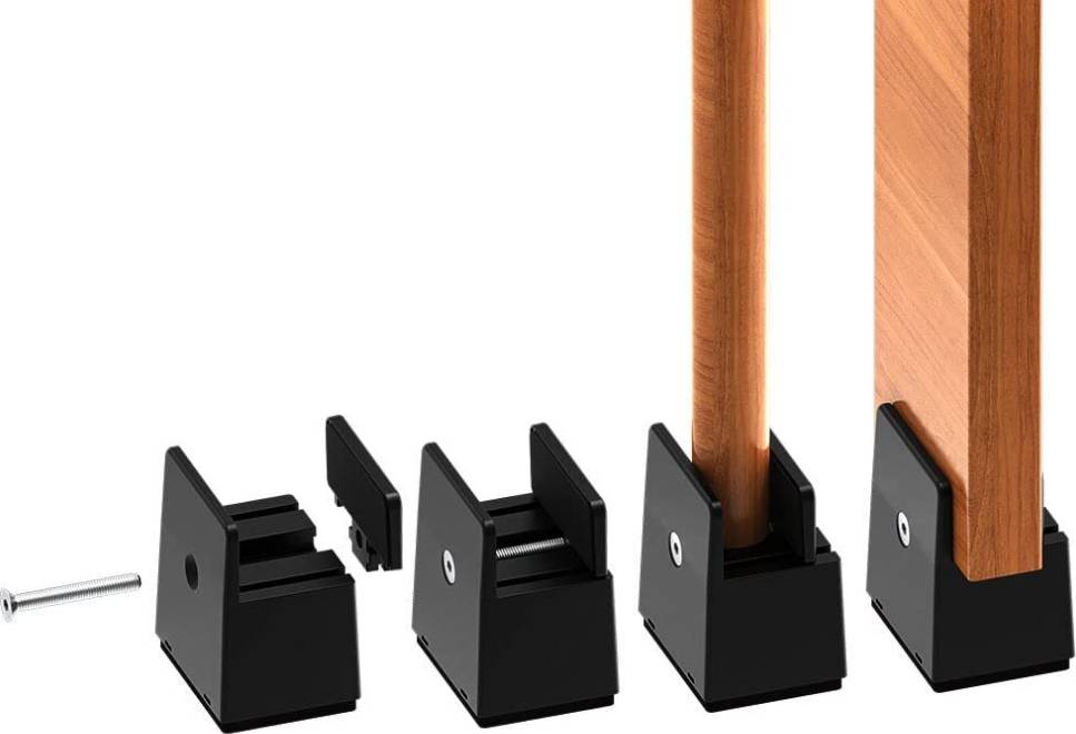 2 Inch Adjustable Bed Leg Riser 5cm 2000KG