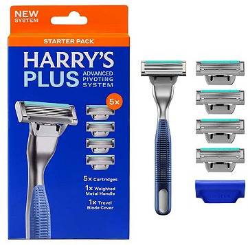 Plus Razor and 5 Blades Tide Set