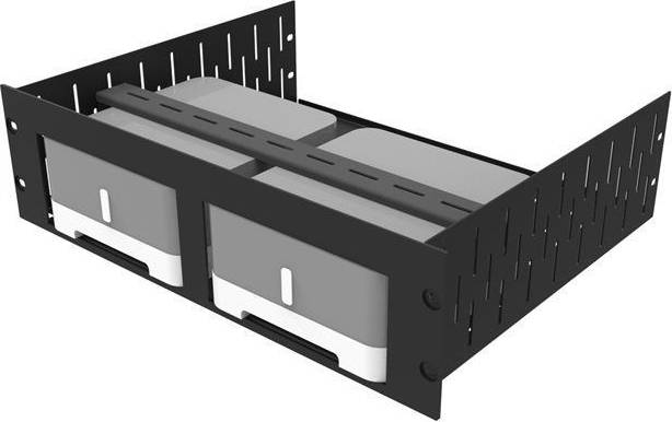 3u rack 3U Vented Rack Shelf Magnetic Faceplate ZP120