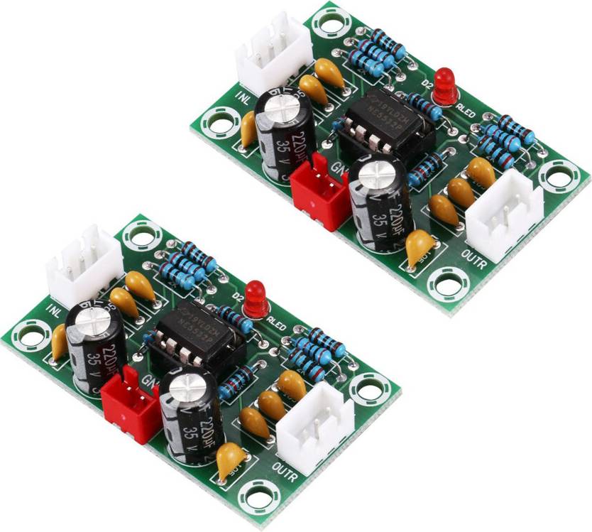 Preamp Op Amp Module Amplifier Dual Channel NE5532