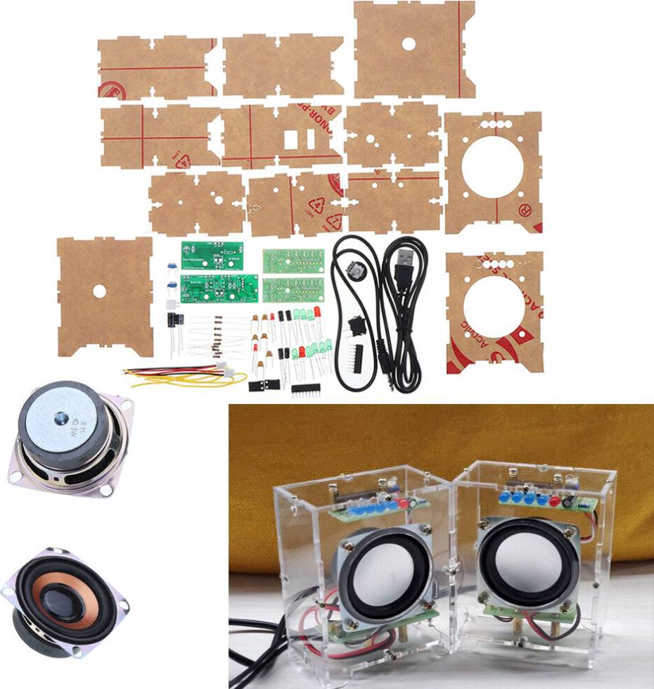 Greenzech DIY Mini Amplifier Audio Upgrade Kit