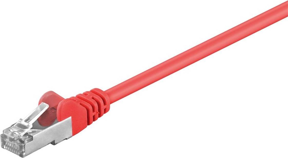 Goobay SF/UTP Cat5e RJ45 - RJ45 M-M Red 20m