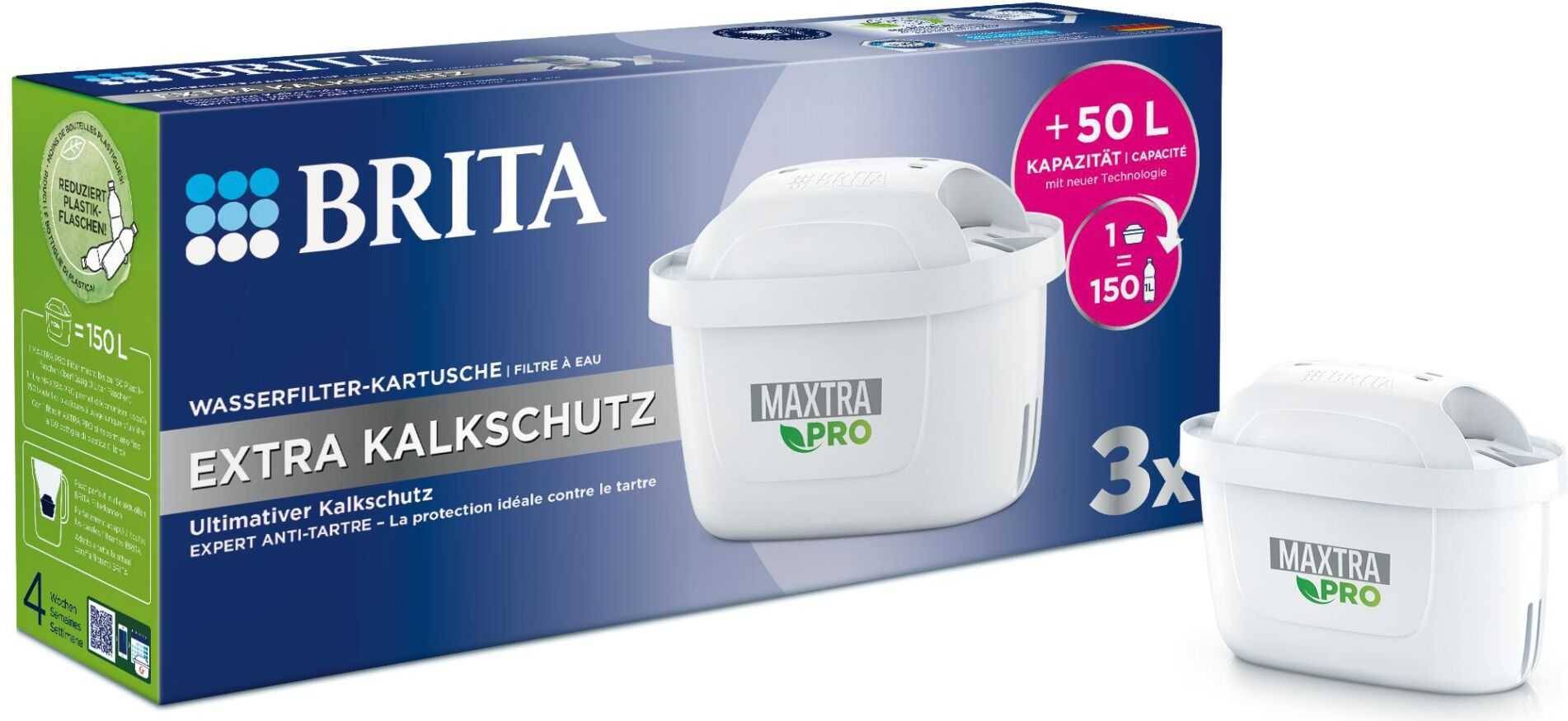 Brita maxtra pro Brita Maxtra Pro Extra Limescale Protection Water Filter Kitchenware 3pcs