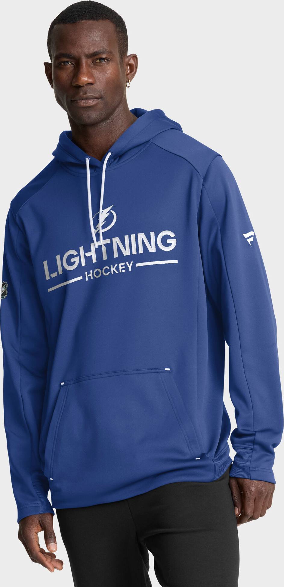 Rink Fanatics Lightning Authentic Pro Rink Hoodie Mens
