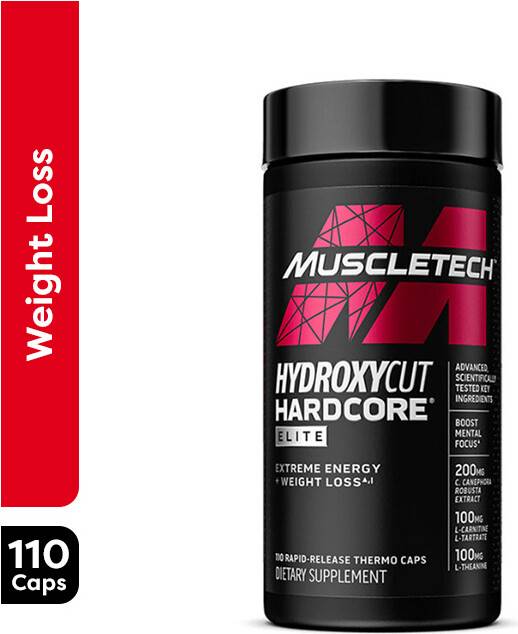 Muscletech Hydroxycut Hardcore Elite 110 Capsules