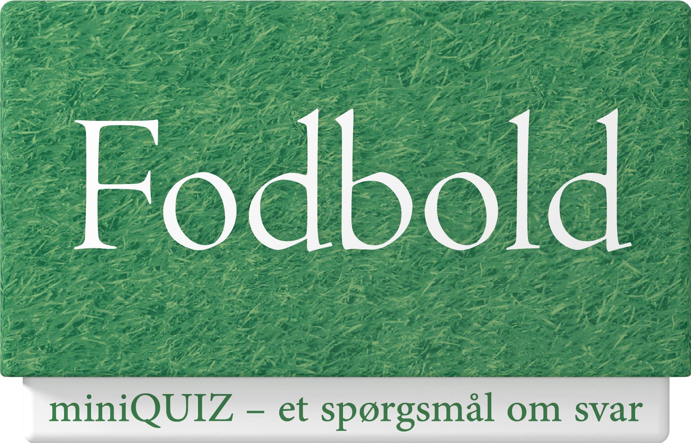 Game Inventors MiniQuiz Fodbold
