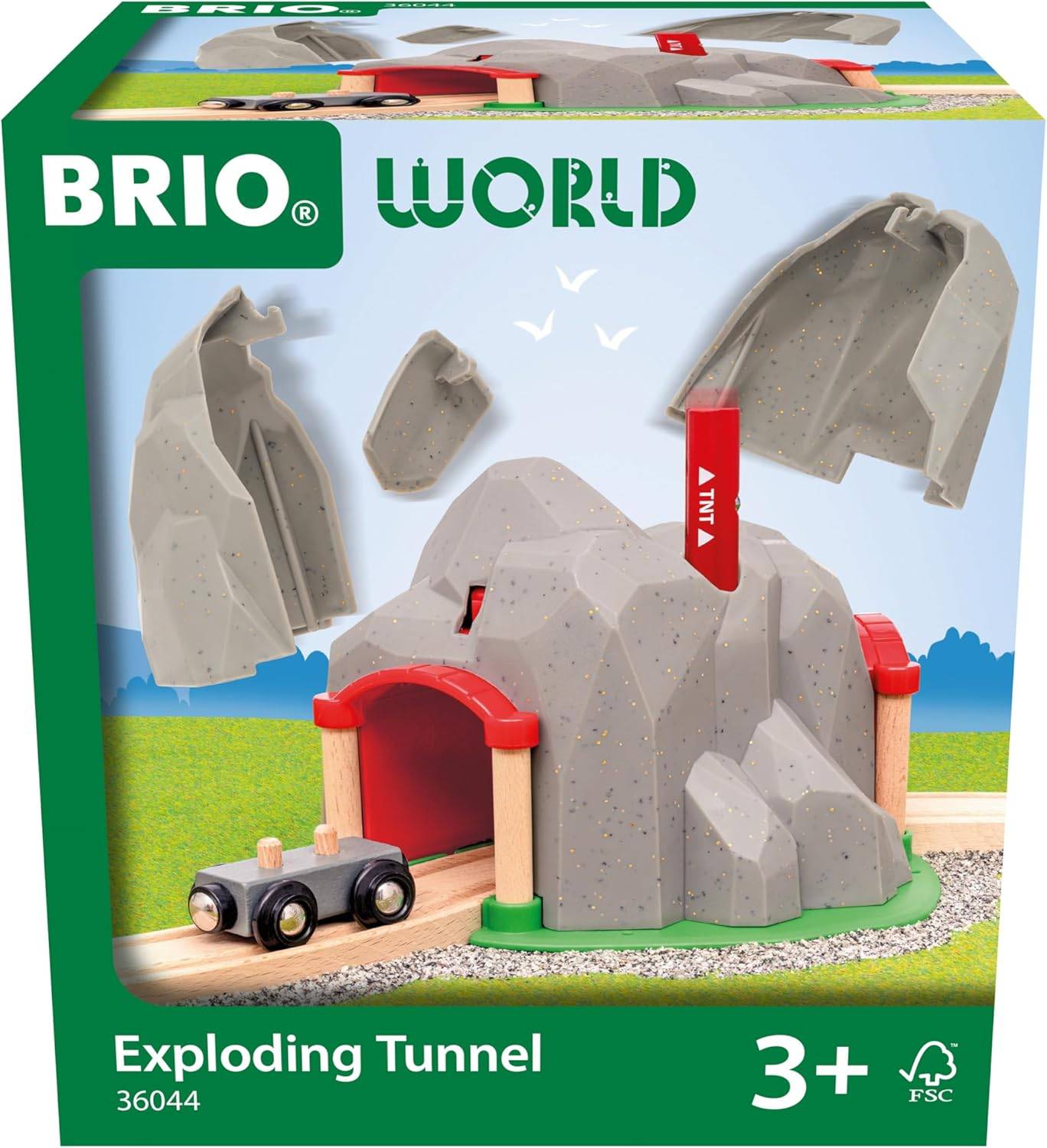BRIO World Exploding Tunnel 36044