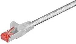Goobay S/FTP Cat6 RJ45 - RJ45 M-M Transparent 2m