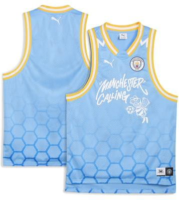 Puma CWC Hoops X Manchester City Jersey - Team Light Blue