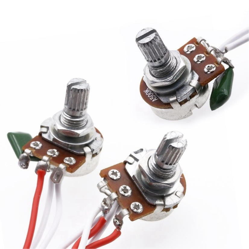 PreWired 1 Volume 2 Tone Control Switch