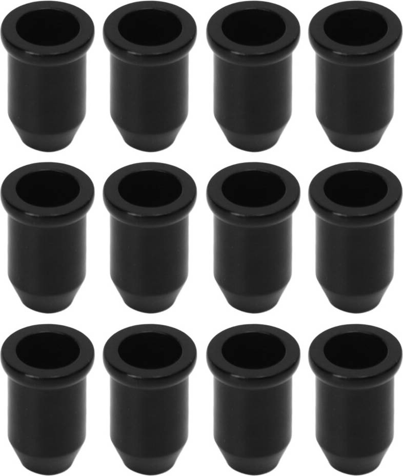12Pcs Guitar Ferrules String Cap Buckle