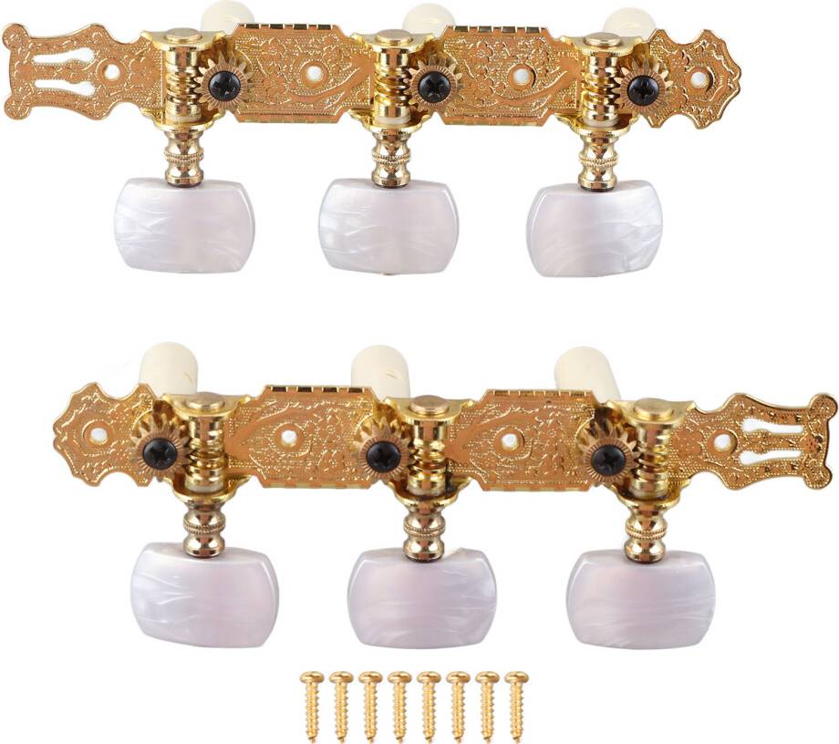 2Pcs Classical Guitar String Machine Heads