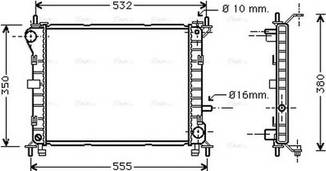 FD2263 Radiator Clever Fit Aluminium