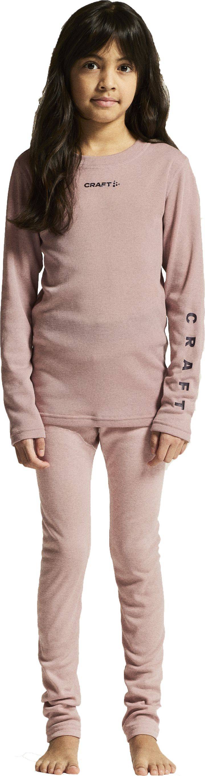 Craft Undertøysett Core Warm Baselayer Set JR Rosa