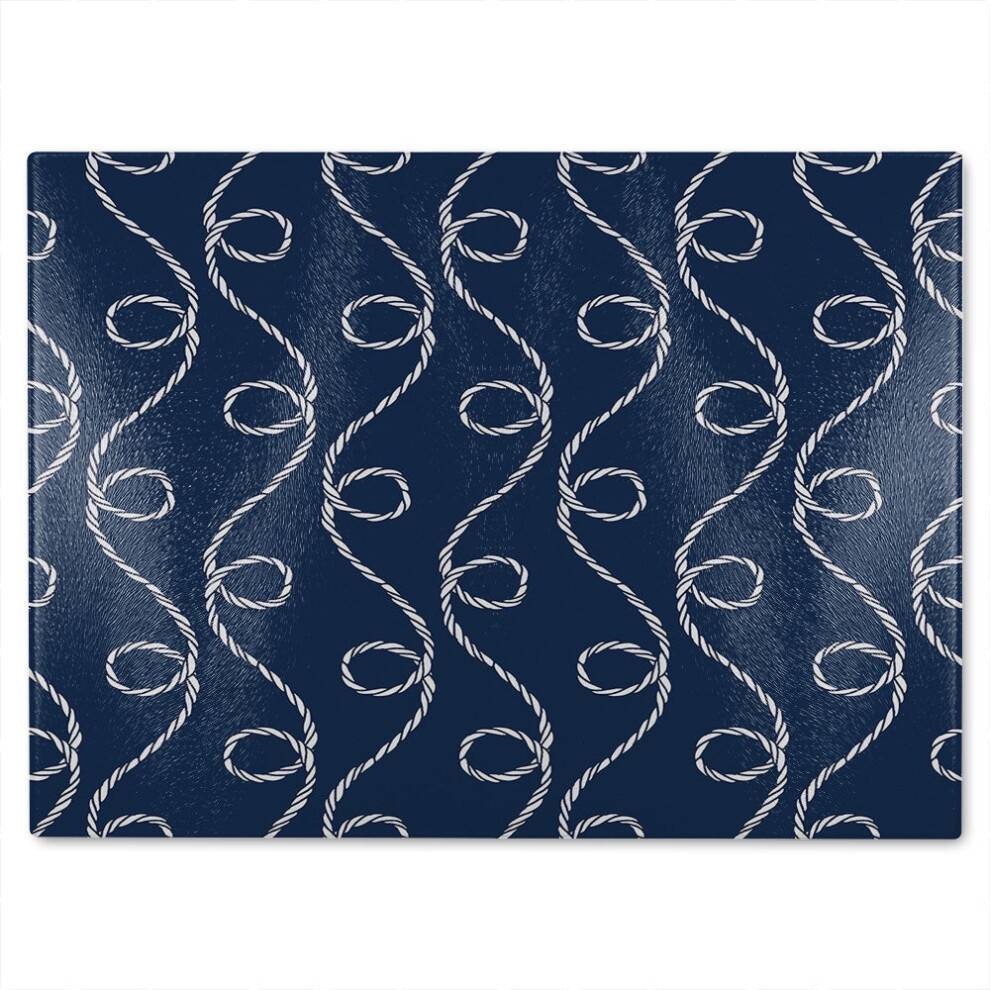 Benjamin Swirled Rope Glass One Size Chopping Board