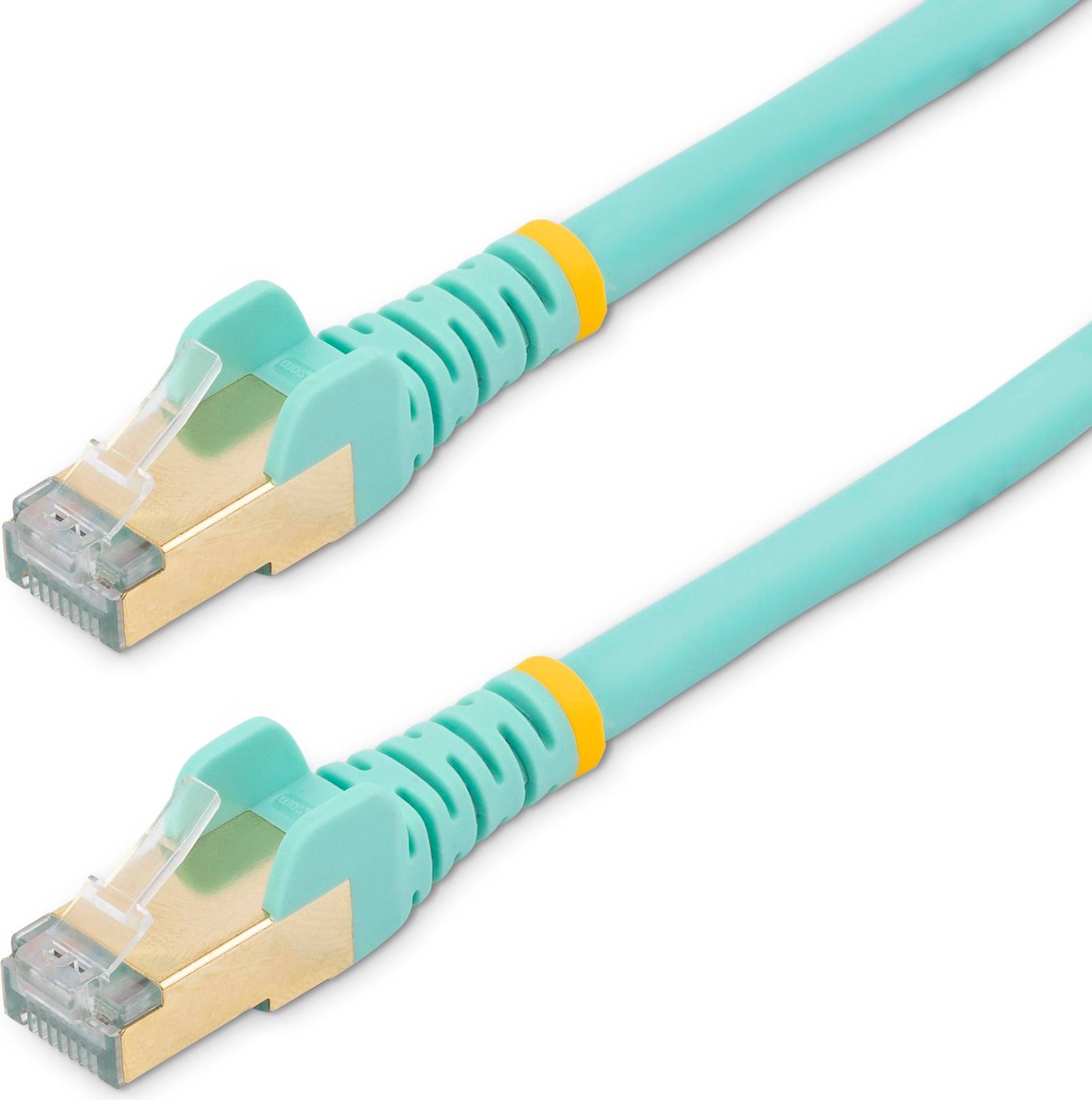 StarTech Cat6a RJ45 - RJ45 M-M Aqua 2m