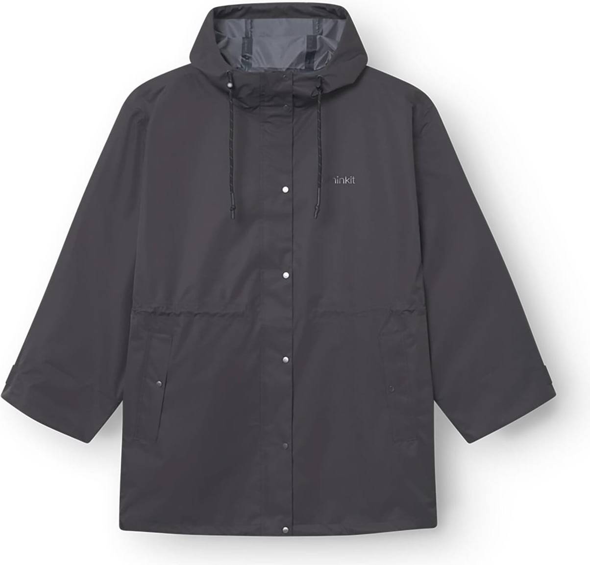 rethinkit Rainshell Jacket Dam - Almost Black