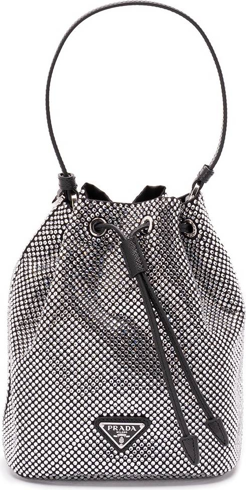 Prada Duet Rhinestone Bag - TU