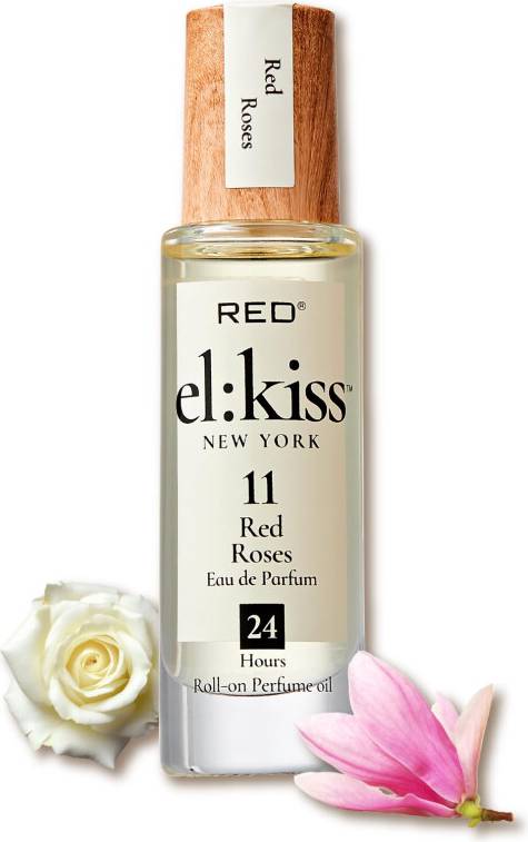 El:Kiss Roll On Parfume Rde Roser Eau de Parfum 12mL