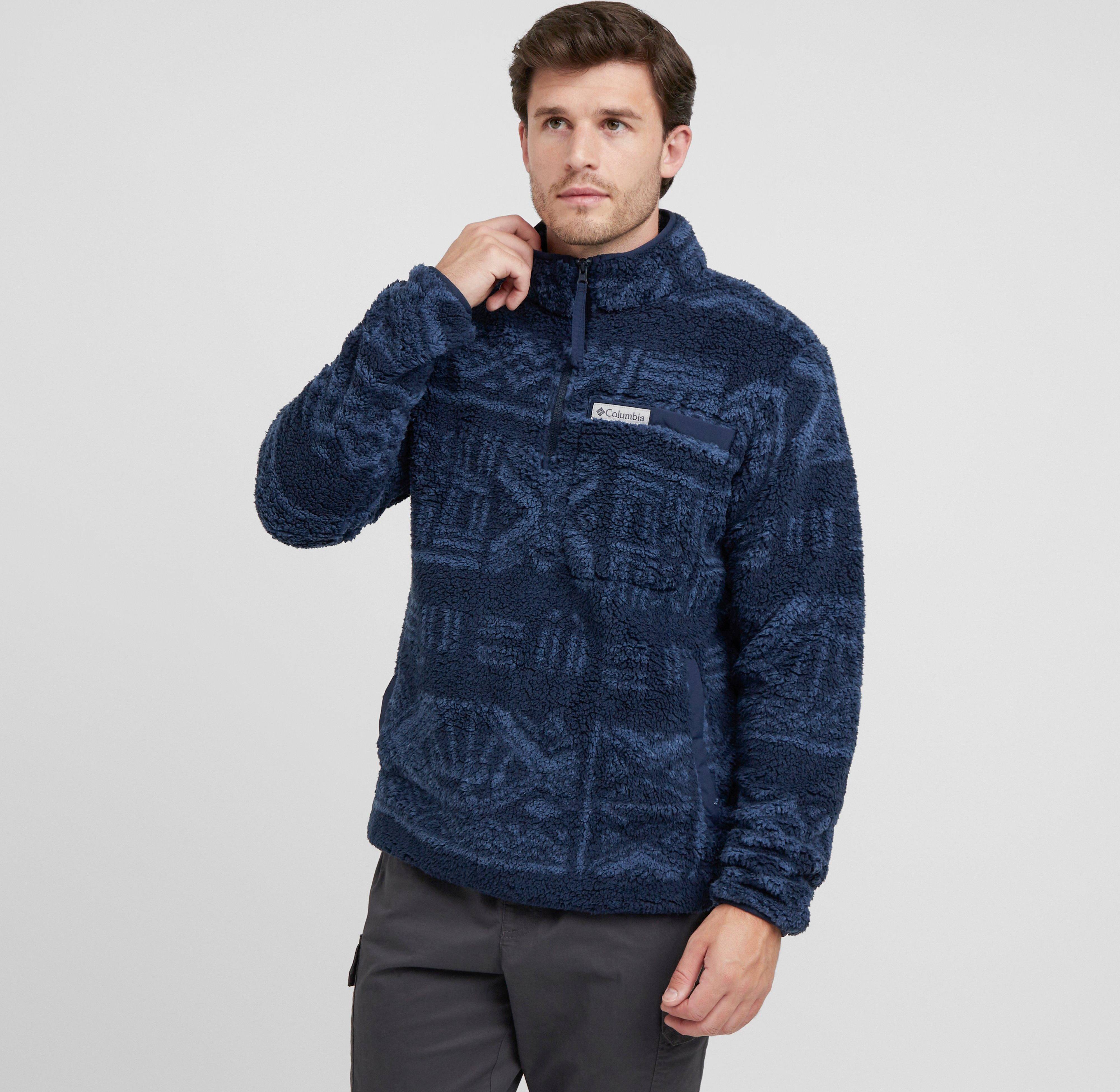 Columbia Rugged Ridge High Pile Half Zip - Blue