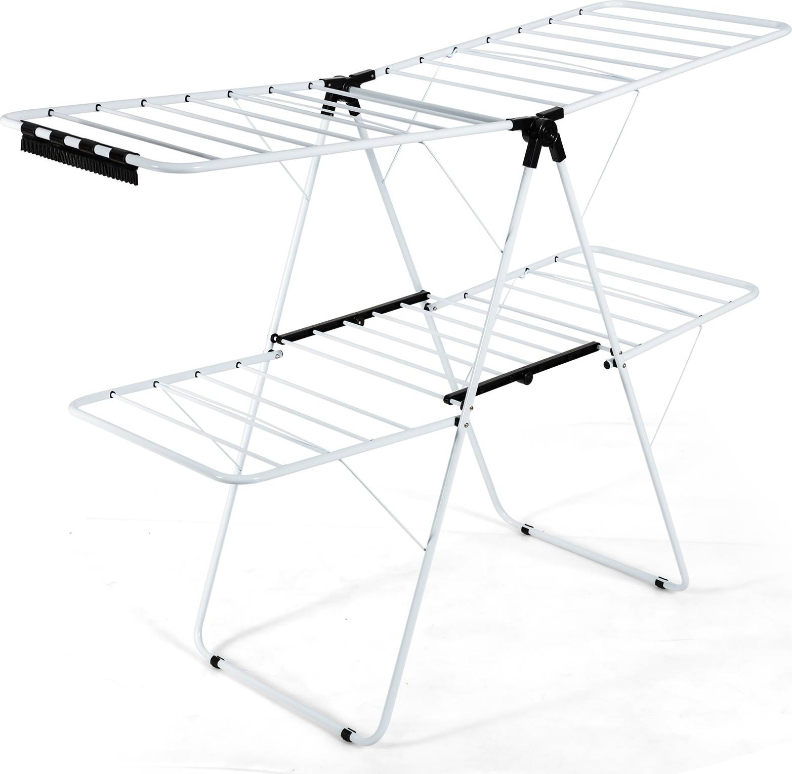 Clothes drying rack SlickBlue 2-Tier 60.5 Inch Steel Clothes Drying Rack