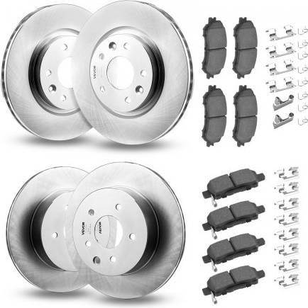 Brake kit VEVOR Front and Rear Brake Kit 11.65 Inch
