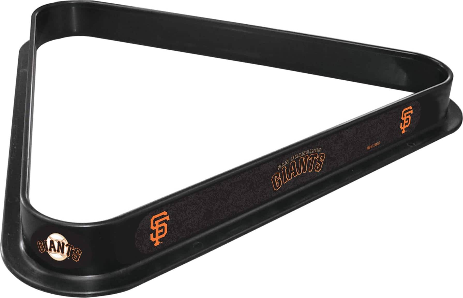 San Francisco Giants Billiard Racking Triangle