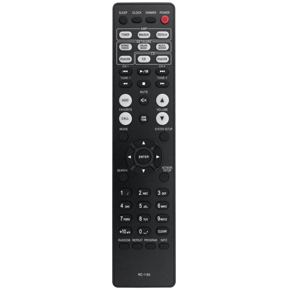 Replace RC-1163 Remote Control