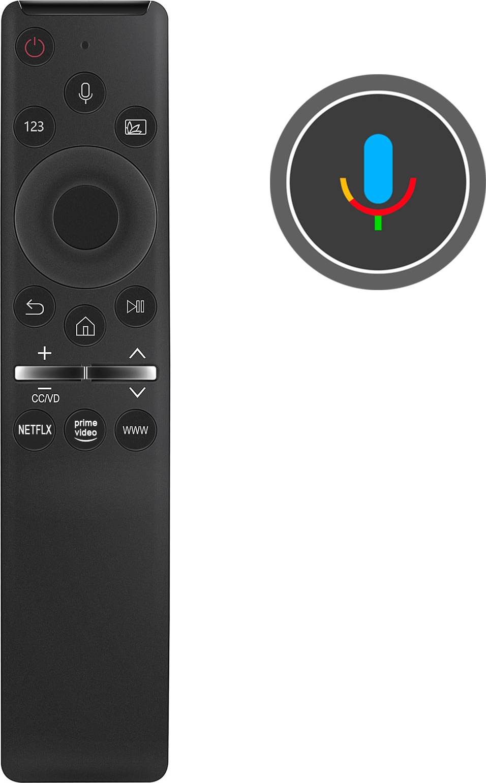 Vinabty BN59-01330X RMCSPR1AP1 Voice Replaced Remote