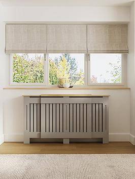 GFW Longslow Adjustable Radiator Cover Grey