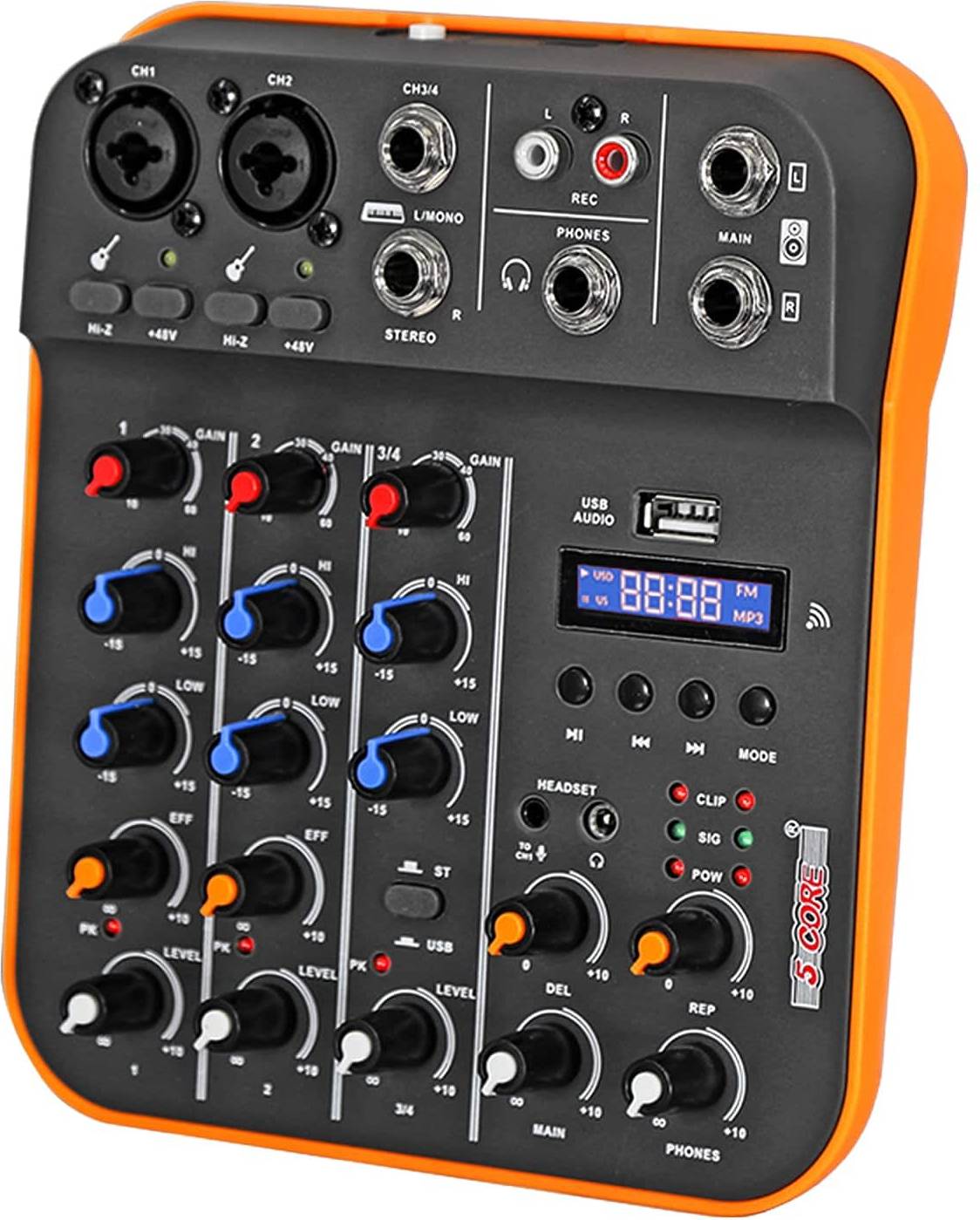 4 channel mixer 5 Core Audio Interface Mixer 4 Channel