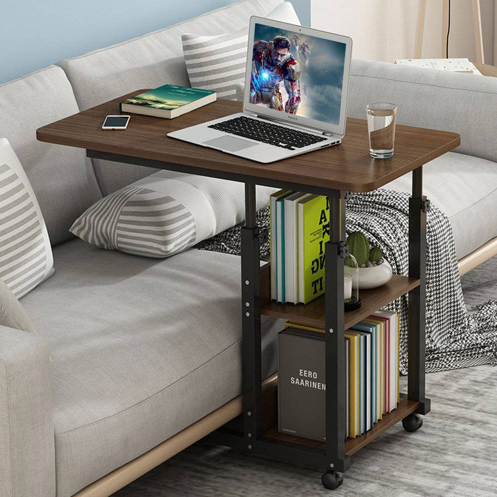Inbox Zero 60cm W Height Adjustable Rectangle Computer Writing Desk