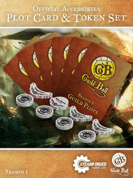 Guild Ball Plot Cards Tokens