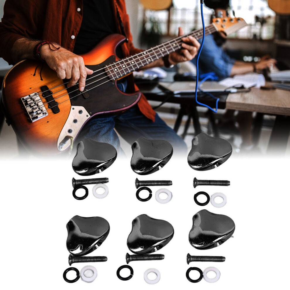 6 Pcs Guitar Machine Head Button